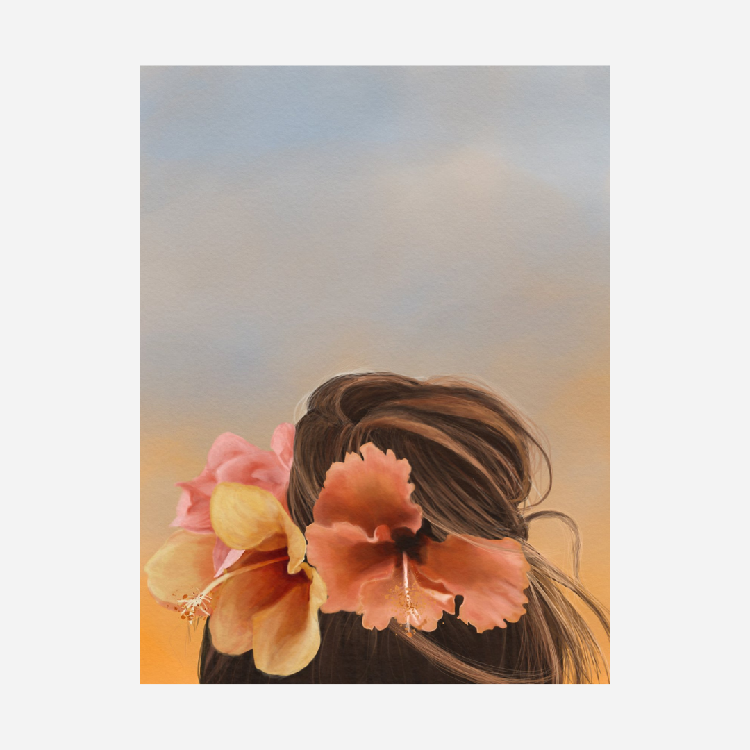 Aloha de Mele - Sunshine On My Mind Art Print